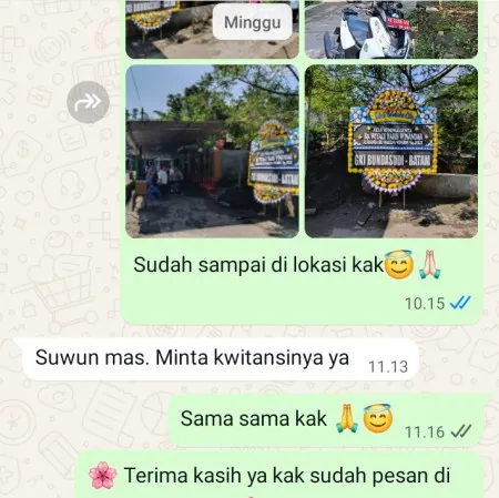 Pengiriman Papan Bunga Duka Bandung