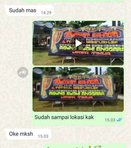 Pengiriman Papan Bunga Bandung