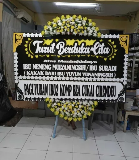 Papan Bunga Duka Bandung